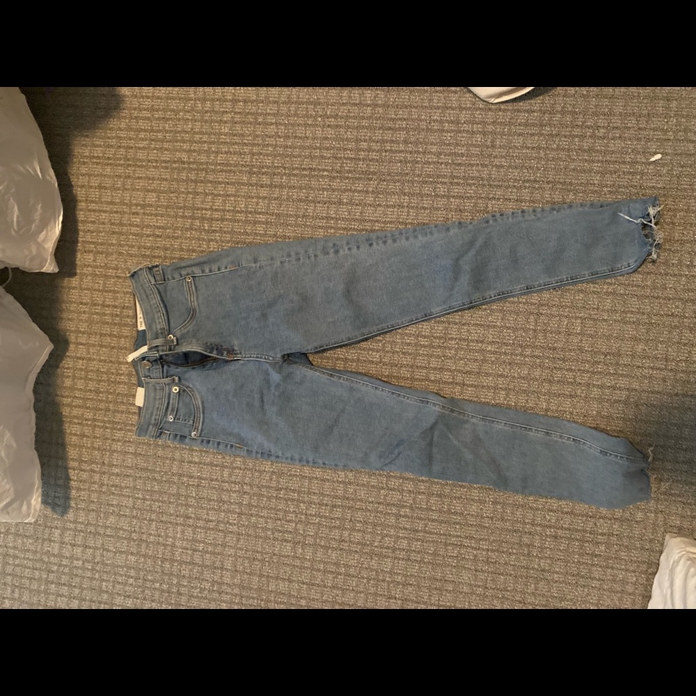 Rag & Bone High Rise Ankle Skinny Jean Size 26